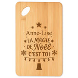 Planche à découper cadeau Noël famille amis papa maman mamie papi, idée cadeau apéro et cuisine, Secret Santa