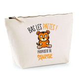 Trousse pochette de rangement maquillage Fête des Mères Mamie Famille Idée Cadeau anniversaire Noël Travail Boulot Métier Départ Retraite Collègue Femme