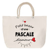 Sac Fête des Mères Mamie Famille Idée Cadeau anniversaire Noël Travail Boulot Métier Départ Retraite Collègue Femme cabas shopping plage