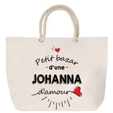 Sac Fête des Mères Mamie Famille Idée Cadeau anniversaire Noël Travail Boulot Métier Départ Retraite Collègue Femme cabas shopping plage
