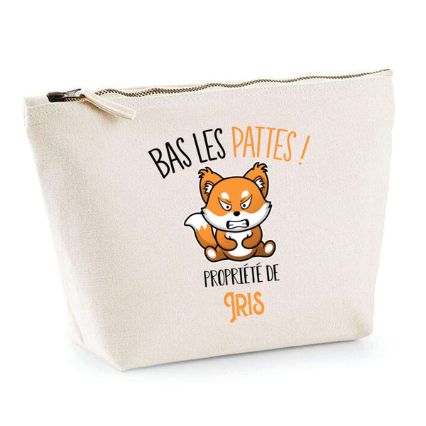 Trousse pochette de rangement maquillage Fête des Mères Mamie Famille Idée Cadeau anniversaire Noël Travail Boulot Métier Départ Retraite Collègue Femme