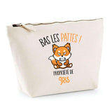Trousse pochette de rangement maquillage Fête des Mères Mamie Famille Idée Cadeau anniversaire Noël Travail Boulot Métier Départ Retraite Collègue Femme
