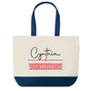 Sac de shopping bleu Cynthia en Vacances