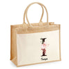 Sac Fête des Mères Mamie MAman Soeur Femme Famille Idée Cadeau anniversaire Noël Travail Boulot Métier Départ Retraite Collègue Femme cabas shopping plage