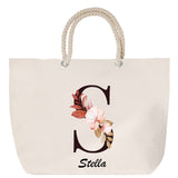 Sac Fête des Mères Mamie Famille Idée Cadeau anniversaire Noël Travail Boulot Métier Départ Retraite Collègue Femme cabas shopping plage