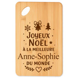 Planche à découper cadeau Noël famille amis papa maman mamie papi, idée cadeau apéro et cuisine, Secret Santa