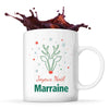 Tasse Noël Joyeux noël Marraine Cerf