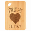 Planche bambou gravée personnalisée femme homme idée cadeau Fête des Mères Fête des Pères apéro papa maman prénom cuisine plateau fromage