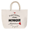 Sac Fête des Mères Mamie Famille Idée Cadeau anniversaire Noël Travail Boulot Métier Départ Retraite Collègue Femme cabas shopping plage