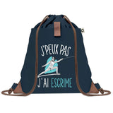 sac a dos bleu coton recycle avec pochette idee cadeau originale pour collegue ami prof ou membre de la famille cadeau mixte noel anniversaire secret santa ou depart au travail sac leger pratique et ecologique design breton moderne