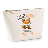 Trousse pochette de rangement maquillage Fête des Mères Mamie Famille Idée Cadeau anniversaire Noël Travail Boulot Métier Départ Retraite Collègue Femme
