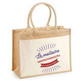 Sac Fête des Mères Mamie MAman Soeur Femme Famille Idée Cadeau anniversaire Noël Travail Boulot Métier Départ Retraite Collègue Femme cabas shopping plage