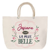 Sac Fête des Mères Mamie Famille Idée Cadeau anniversaire Noël Travail Boulot Métier Départ Retraite Collègue Femme cabas shopping plage