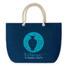 Sac de plage Bleu anse corde Verseau Signe Zodiaque