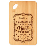 Planche à découper cadeau Noël famille amis papa maman mamie papi, idée cadeau apéro et cuisine, Secret Santa