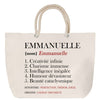 Sac Fête des Mères Mamie Famille Idée Cadeau anniversaire Noël Travail Boulot Métier Départ Retraite Collègue Femme cabas shopping plage