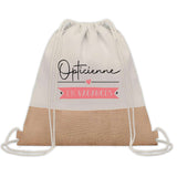 Sac Fête des Mères Mamie Maman Cadeau anniversaire Noël Travail Métier Départ Retraite Collègue Femme cabas shopping plage