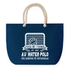 Sac de plage Bleu anse corde Water-Polo Légende Humour Geek