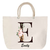 Sac Fête des Mères Mamie Famille Idée Cadeau anniversaire Noël Travail Boulot Métier Départ Retraite Collègue Femme cabas shopping plage