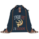 sac a dos bleu coton recycle avec pochette idee cadeau originale pour collegue ami prof ou membre de la famille cadeau mixte noel anniversaire secret santa ou depart au travail sac leger pratique et ecologique design breton moderne