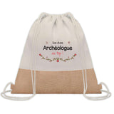 Sac Fête des Mères Mamie Maman Cadeau anniversaire Noël Travail Métier Départ Retraite Collègue Femme cabas shopping plage