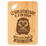 Planche bambou gravée personnalisée homme idée cadeau Fête des Pères apéro 30×20 prénom cuisine plateau fromage anniversaire noel papa papi 