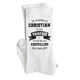 Chaussettes originales en coton, idée cadeau drôle tendance mère maman papa père mamie papi anniversaire noel 