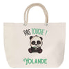 Sac Fête des Mères Mamie Famille Idée Cadeau anniversaire Noël Travail Boulot Métier Départ Retraite Collègue Femme cabas shopping plage