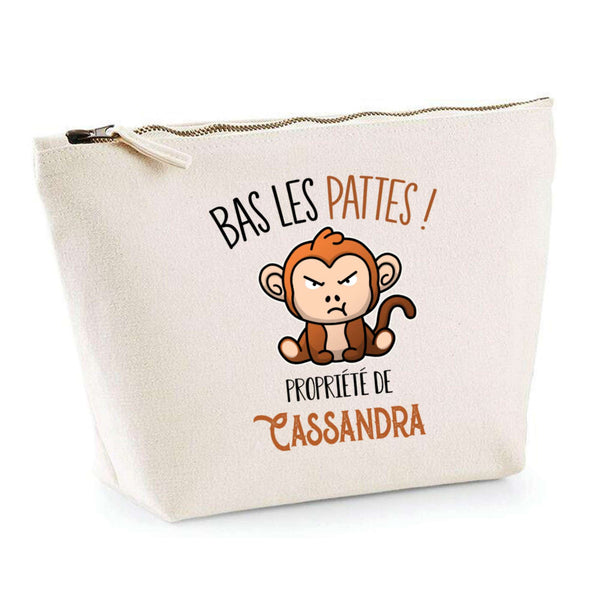 Trousse pochette de rangement maquillage Fête des Mères Mamie Famille Idée Cadeau anniversaire Noël Travail Boulot Métier Départ Retraite Collègue Femme