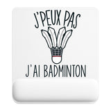 Tapis de souris ergonomique avec repose-poignet, accessoire bureau pour femme et homme, fête des pères, cadeau pas cher, idée cadeau fête des mères, secret santa, départ à la retraite, télétravail et gaming