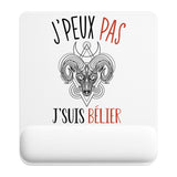 Tapis de souris ergonomique avec repose-poignet, accessoire bureau pour femme et homme, fête des pères, cadeau pas cher, idée cadeau fête des mères, secret santa, départ à la retraite, télétravail et gaming