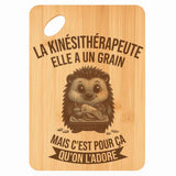 Planche bambou gravée personnalisée femme idée cadeau Fête des Mères apéro 30×20 prénom cuisine plateau fromage anniversaire noel maman mamie