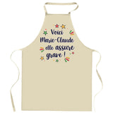 Cadeau Cuisinier cuisinière mère maman papa père mamie papi Vêtement Blouse de protection Barbecue Jardinage Tablier de Travail Tâches ménagères 