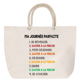 Sac Fête des Mères Fete des Pères Papi Mamie Famille Cadeau anniversaire Noël Travail Boulot Métier Retraite Collègue Femme Homme Cabas