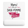 Tapis de souris ergonomique avec repose-poignet, accessoire bureau pour femme et homme, fête des pères, cadeau pas cher, idée cadeau fête des mères, secret santa, départ à la retraite, télétravail et gaming