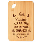 Planche à découper cadeau Noël famille amis papa maman mamie papi, idée cadeau apéro et cuisine, Secret Santa