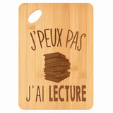 Planche bambou gravée personnalisée femme homme idée cadeau Fête des Mères Fête des Pères apéro papa maman prénom cuisine plateau fromage
