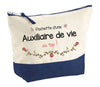 Pochette Trousse Fête des Mères Fêtes des Pères Mamie Papi Famille Idée Cadeau anniversaire Noël Travail Boulot Métier Départ Retraite Collègue Femme Homme