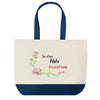 Sac de shopping bleu Pilote d'exception