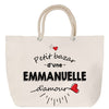 Sac Fête des Mères Mamie Famille Idée Cadeau anniversaire Noël Travail Boulot Métier Départ Retraite Collègue Femme cabas shopping plage