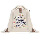 Sac Fête des Mères Mamie Famille Idée Cadeau anniversaire Noël Travail Boulot Métier Départ Retraite Collègue Femme cabas shopping plage