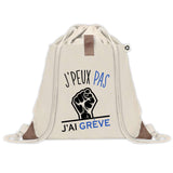 Sac à dos avec pochette J'peux pas Grève