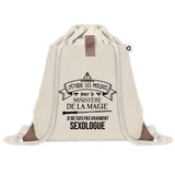 Sac à dos avec pochette Sexologue Ministère de la Magie
