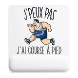 Tapis de souris ergonomique avec repose-poignet, accessoire bureau pour femme et homme, fête des pères, cadeau pas cher, idée cadeau fête des mères, secret santa, départ à la retraite, télétravail et gaming