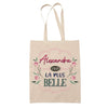 Sac Tote Bag Fête des Mères Fêtes des Pères Mamie Papi Famille Idée Cadeau anniversaire Noël Travail Boulot Métier Départ Retraite Collègue Femme Homme