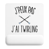 Tapis de souris ergonomique avec repose-poignet, accessoire bureau pour femme et homme, fête des pères, cadeau pas cher, idée cadeau fête des mères, secret santa, départ à la retraite, télétravail et gaming
