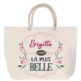 Sac Fête des Mères Mamie Famille Idée Cadeau anniversaire Noël Travail Boulot Métier Départ Retraite Collègue Femme cabas shopping plage