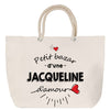 Sac Fête des Mères Mamie Famille Idée Cadeau anniversaire Noël Travail Boulot Métier Départ Retraite Collègue Femme cabas shopping plage