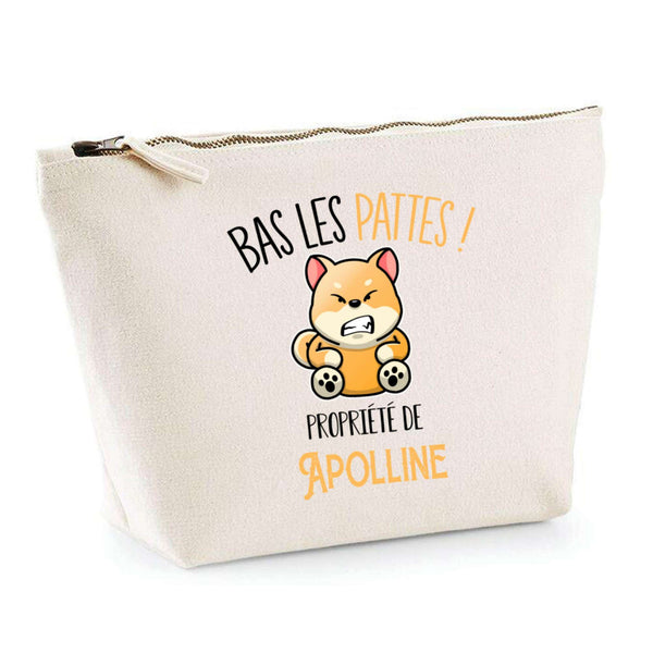 Trousse pochette de rangement maquillage Fête des Mères Mamie Famille Idée Cadeau anniversaire Noël Travail Boulot Métier Départ Retraite Collègue Femme