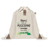 Sac à dos avec pochette Merci Musicienne Inoubliable Femme